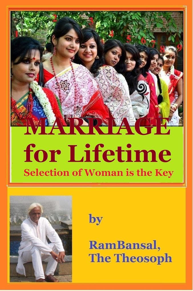 Marriage for Lifetime, Selection of Woman is the Key (Relationship, #2)