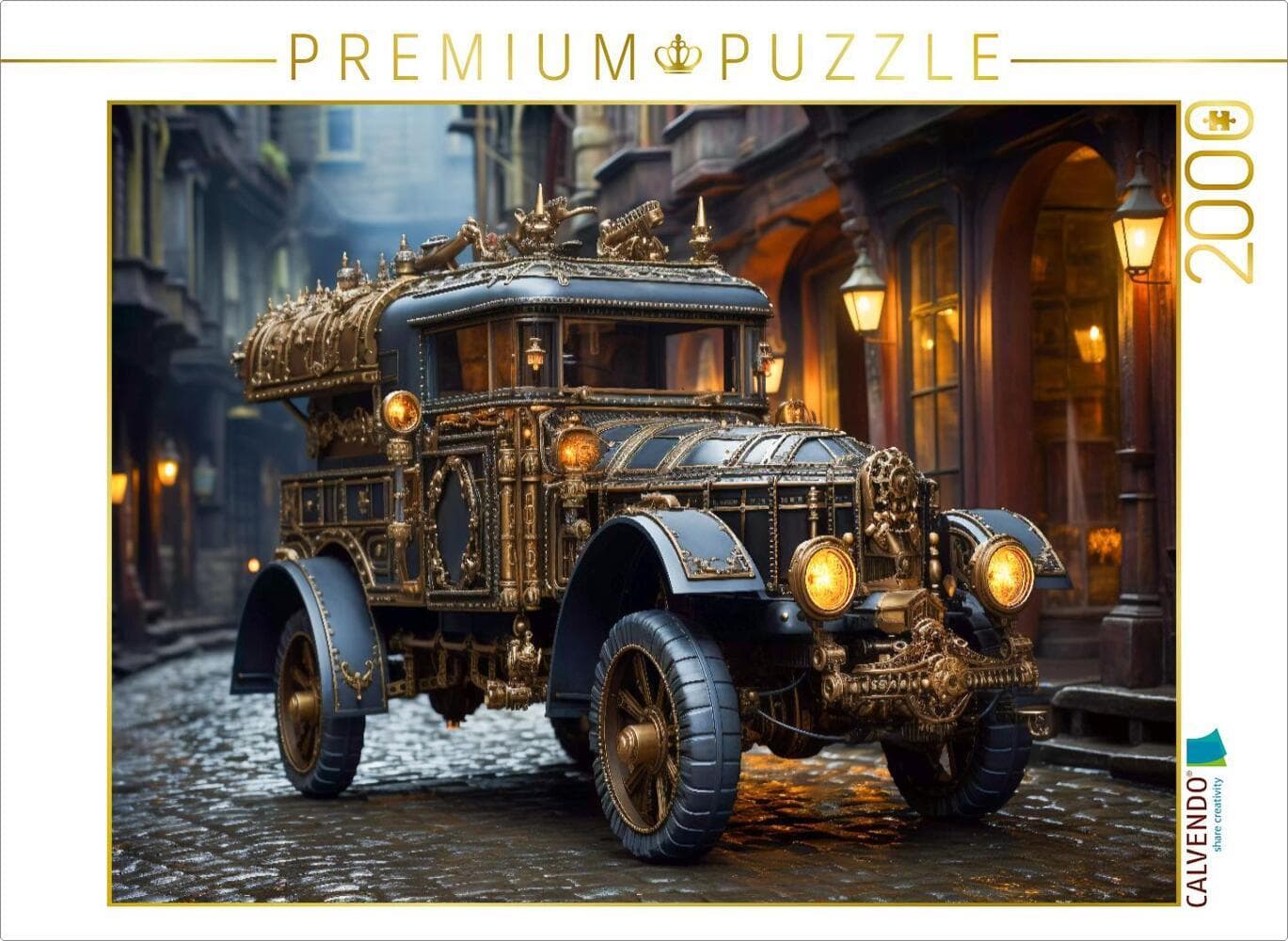 CALVENDO Puzzle Dampfschreiter Glider | 2000 Teile Lege-Größe 90x67cm Foto-Puzzle für glückliche Stu
