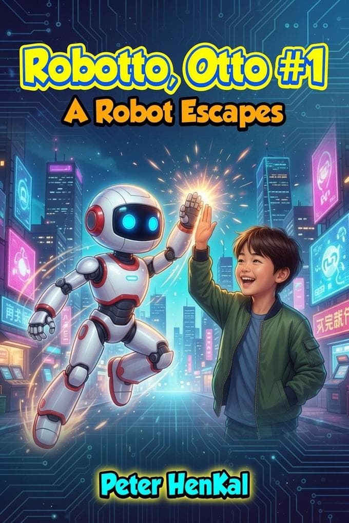 Robotto, Otto #1 A Robot Escapes