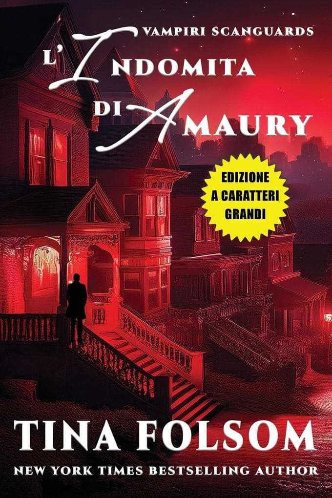 L'Indomita di Amaury (Vampiri Scanguards #2)(Edizione a caratteri grandi)