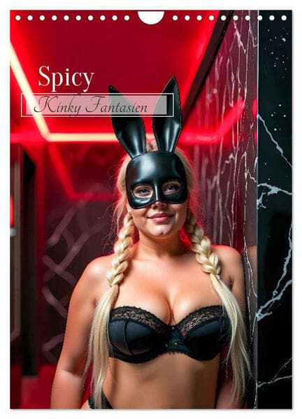 Spicy - Kinky Fantasien (Wandkalender 2026 DIN A4 hoch), CALVENDO Monatskalender