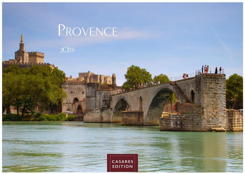 Provence Kalender 2026 - Wandkalender | Fotokalender Frankreich 24x35cm - Atemberaubende Landschaften, Blühende Lavendelfelder & Charmante Dörfer - Perfekter . für Natur- und Reiseliebhaber