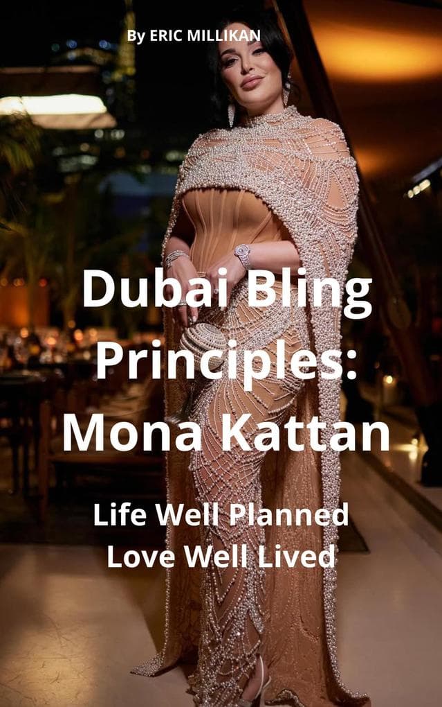 Dubai Bling Principles : Mona Kattan, Life Well Planned Love Well Lived