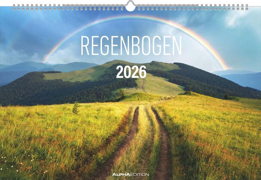 Regenbogen - Wandkalender im Format 49, 5 x 33