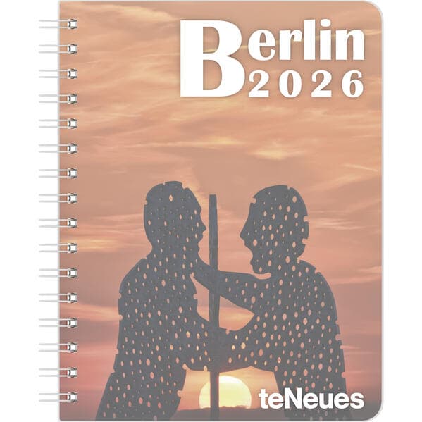 Berlin 2026 - Diary - Buchkalender - Taschenkalender - 16,5x21,6