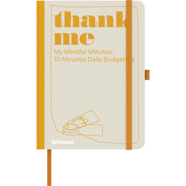 thank me - my mindful minutes - 10 minutes daily budgeting