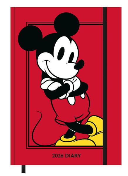 MICKEY MOUSE Buchkalender im Format 14,8 x 21