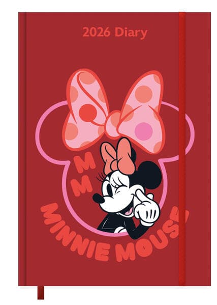 MINNIE MOUSE - Buchkalender im Format 14,8 x 21