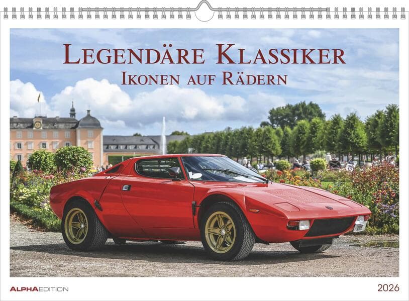 Legendäre Klassiker - Ikonen auf Rädern - Wandkalender im Format 42 x 29,7
