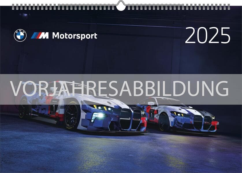 BMW M Motorsport Wandkalender 2026