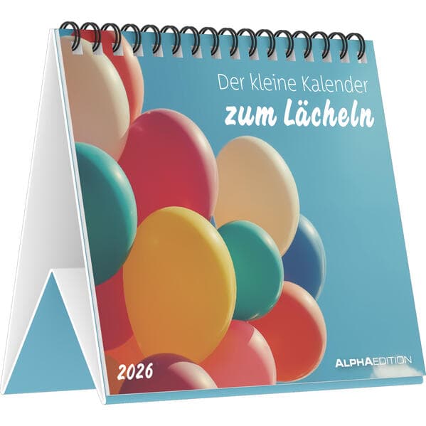 Der kleine Gute-Laune Kalender - Tischaufstellkalender mit 12 Motiven und Sprüchen, die gute Laune machen