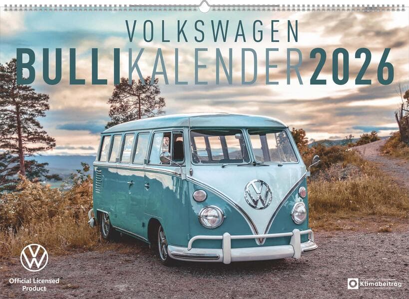 Volkswagen Bulli Kalender 2026