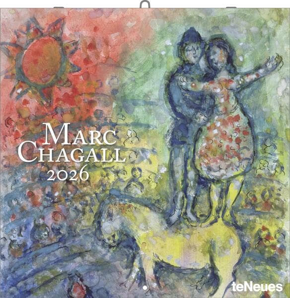 Marc Chagall 2026 - Wand-Kalender - Broschüren-Kalender - 30x30 - 30x60 geöffnet - Kunst-Kalender