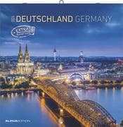 Alpha Edition - Deutschland 2026 Broschürenkalender, 30x30cm, Wandkalender mit Platz für Notizen und