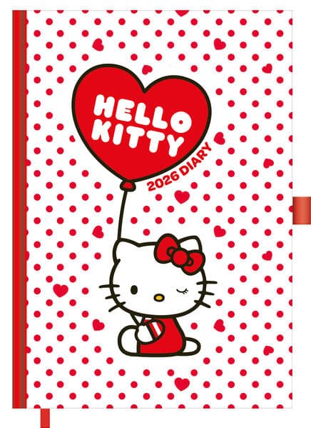 HELLO KITTY - Buchkalender im Format 14,8 x 21