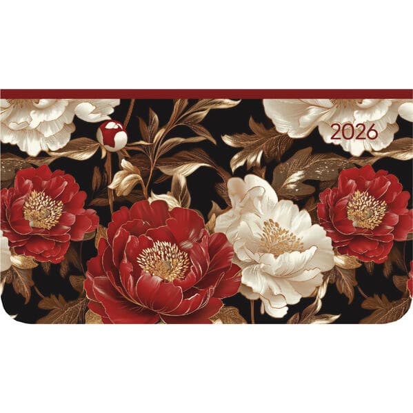 Ladytimer Pad Pattern 2026 - Taschen-Kalender 15,6x9 cm - Muster - Weekly - 128 Seiten - Notiz-Buch - Alpha Edition