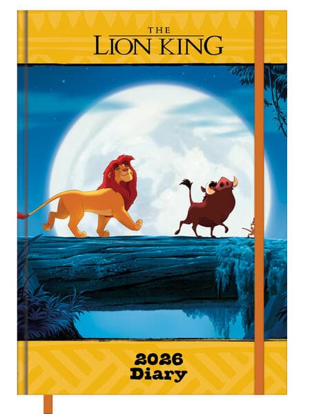 LION KING - Buchkalender im Format 14,8 x 21