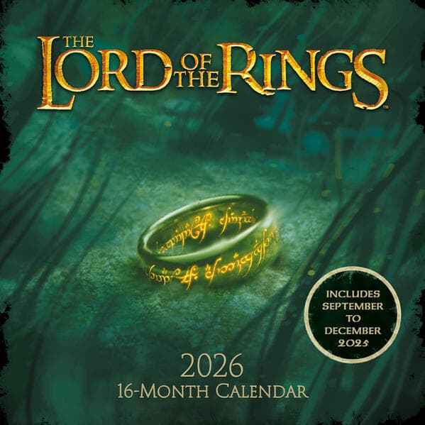 LORD OF THE RINGS - Broschürenkalender 30 x 30
