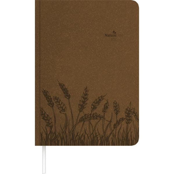 Buchkalender Nature Line Malt 2026 - Taschen-Kalender A5 - 1 Tag 1 Seite - 416 Seiten - Umwelt-Kalender - mit Hardcover - Alpha Edition