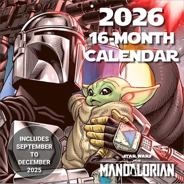 THE MANDALORIAN - Broschürenkalender im Format 30 x 30