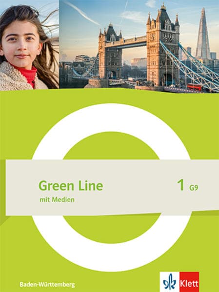 Green Line 1 G9. Schulbuch mit Medien (flexibler Einband) Klasse 5. Ausgabe Baden-Württemberg