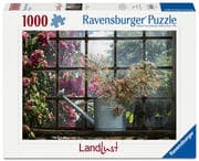 Erwachsenenpuzzle 1000 Teile - Getrockneter Allium in der Gießkanne