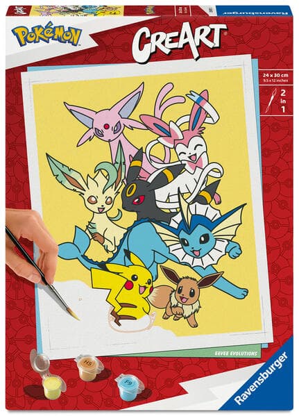 CreArt Adults Trend Pokémon - Eevee Evolutions