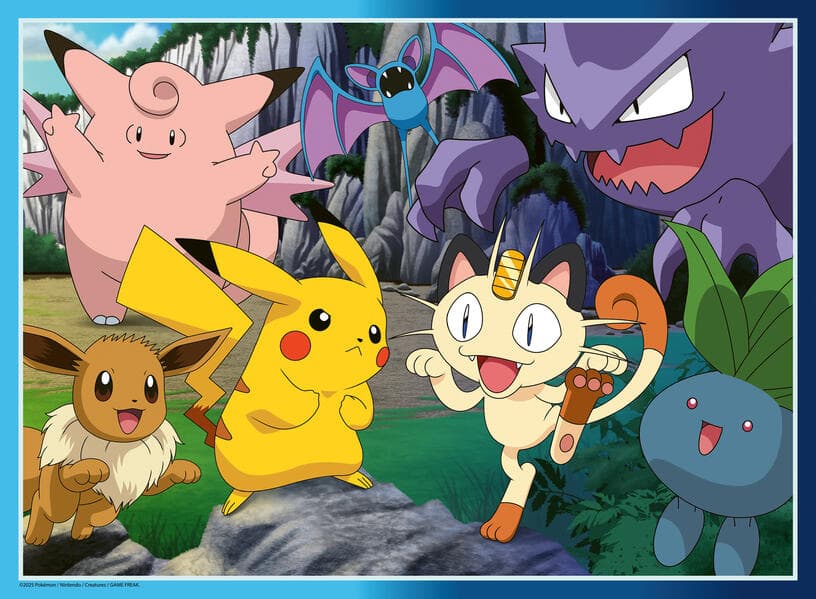 Kinderpuzzle 300 XXL Teile - Pokémon - Fang die Pokémon!