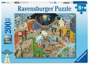 Kinderpuzzle 200 XXL Teile - Im Naturkundemuseum