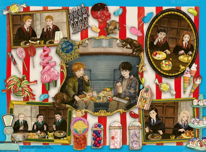 Kinderpuzzle 200 XXL Teile - Harry Potter - Magische Süßigkeiten
