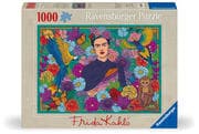 Ravensburger Puzzle 12001475 - Frida Kahlo's Paradise: Papageien, Affen und Blüten - 1000 Teile Puzz
