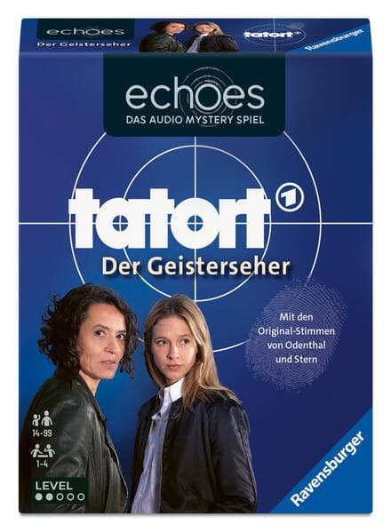 echoes Tatort Der Geisterseher - Gesellschaftsspiel & Brettspiel ab 14 Jahre