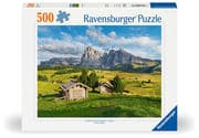 Erwachsenenpuzzle 500 Teile - Dolomitenidylle Seiser Alm