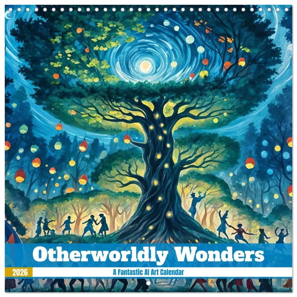 Otherworldly Wonders (Wall Calendar 2026 12 × 12 Inch) CALVENDO 12 Month Wall Calendar