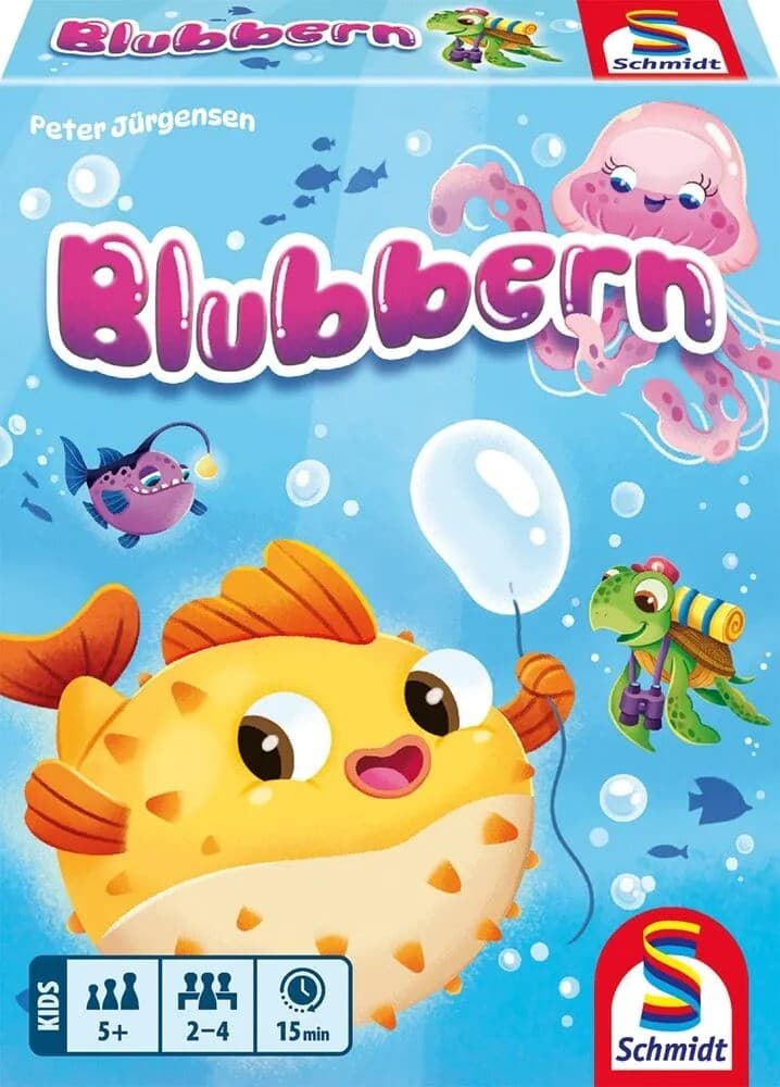 Schmidt 75062 - Blubbern, Kartenspiel ab 5 Jahren
