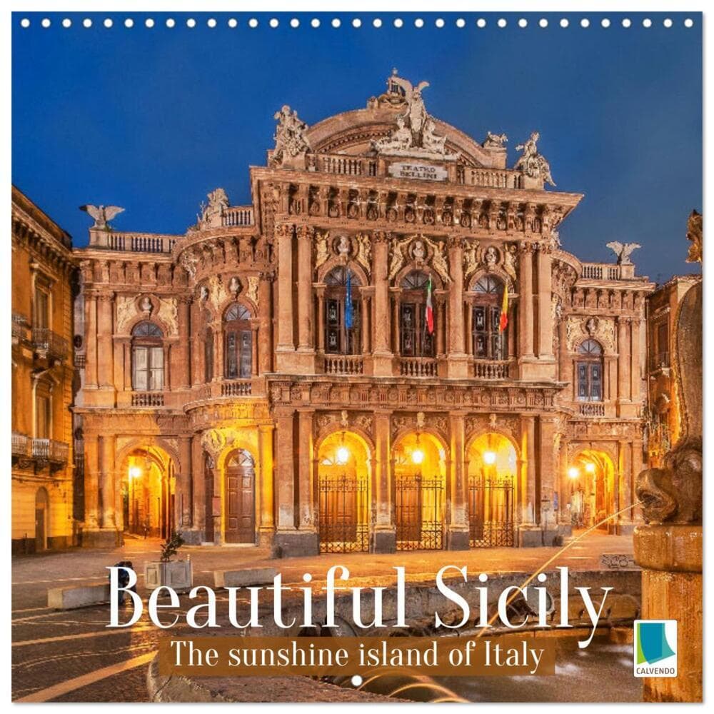 Beautiful Sicily (Wall Calendar 2026 12 × 12 Inch) CALVENDO 12 Month Wall Calendar