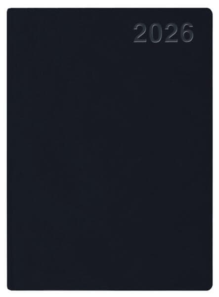 Handwerker-Kalender PVC schwarz 2026
