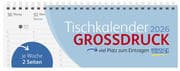 Tischquerkalender Großdruck 2026