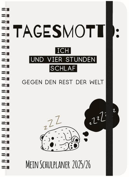 Schülerkalender Schlaf 2025/2026