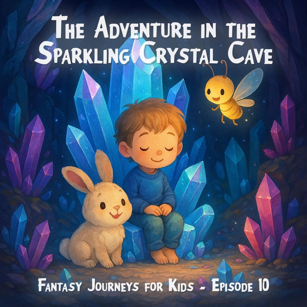 The Adventure in the Sparkling Crystal Cave