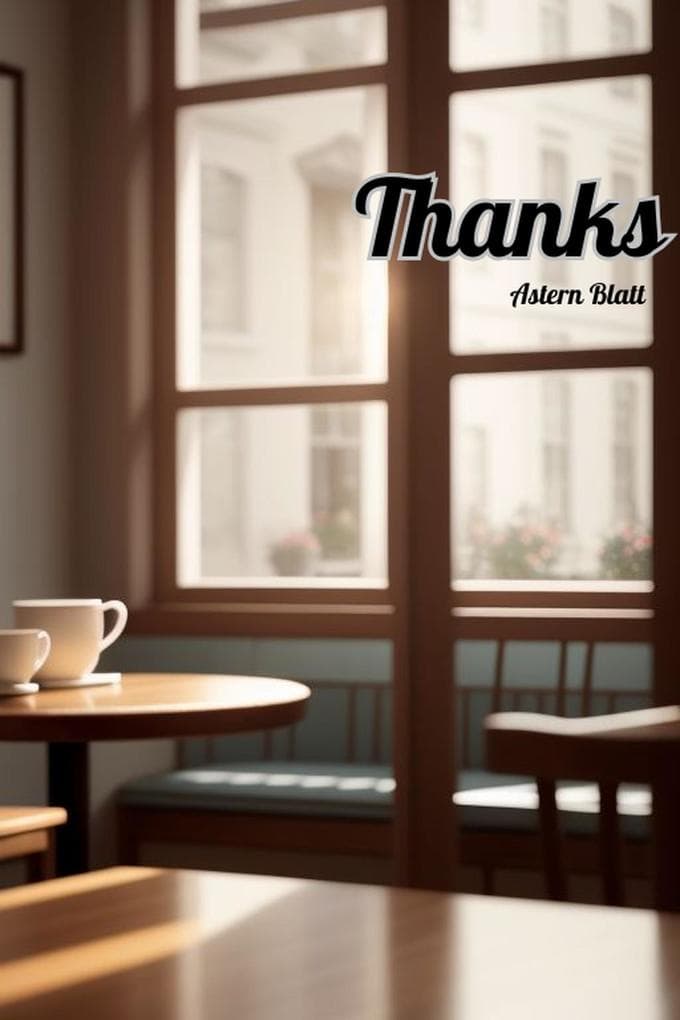 Thanks (Astern Blatt Short Novels, #28)