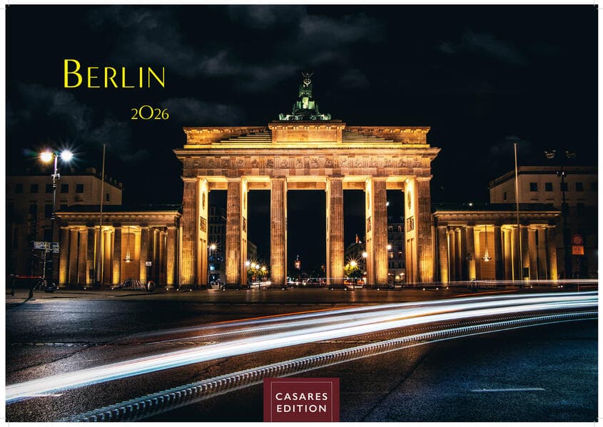 Berlin Kalender 2026 - Wandkalender | Fotokalender Deutschland 24x35cm - in 12 stimmungsvollen Aufnahmen zwischen Kultur, Architektur und Hauptstadtflair