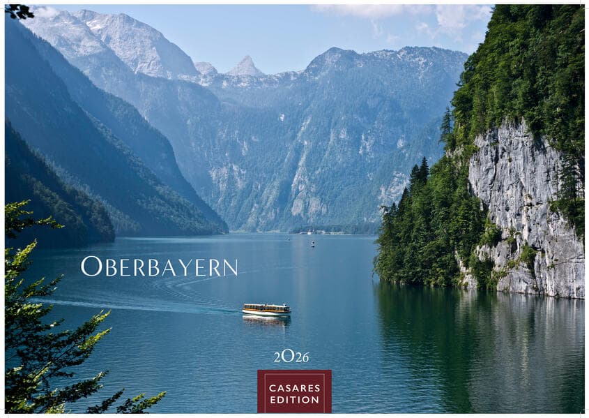 Oberbayern Kalender 2026 - Wandkalender | Fotokalender Deutschland 24x35cm - faszinierende Natur, Berge & Brauchtum, gestochen scharf, hochwertig gebunden