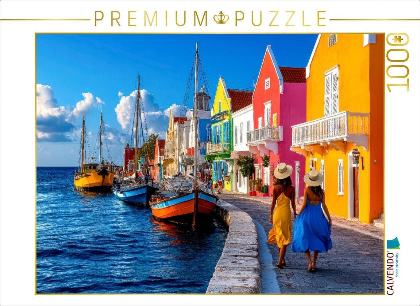 CALVENDO Puzzle Curacao | 1000 Teile Lege-Größe 64x48cm Foto-Puzzle für glückliche Stunden