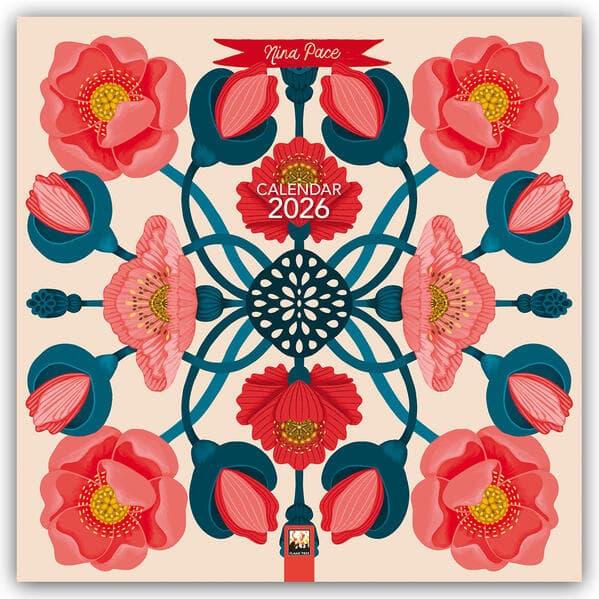 Nina Pace 2026 - Original Flame Tree Publishing-Kalender [Kalender]