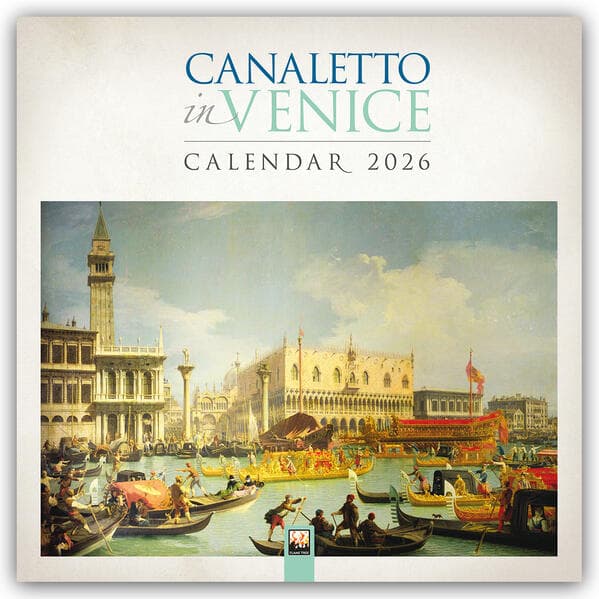 Canaletto in Venedig 2026 - Original Flame Tree Publishing-Kalender [Kalender]