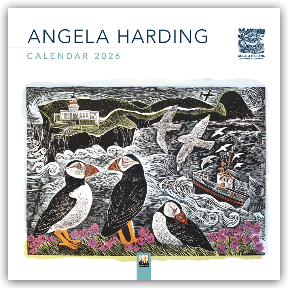 Angela Harding 2026 - Original Flame Tree Publishing-Kalender [Kalender]