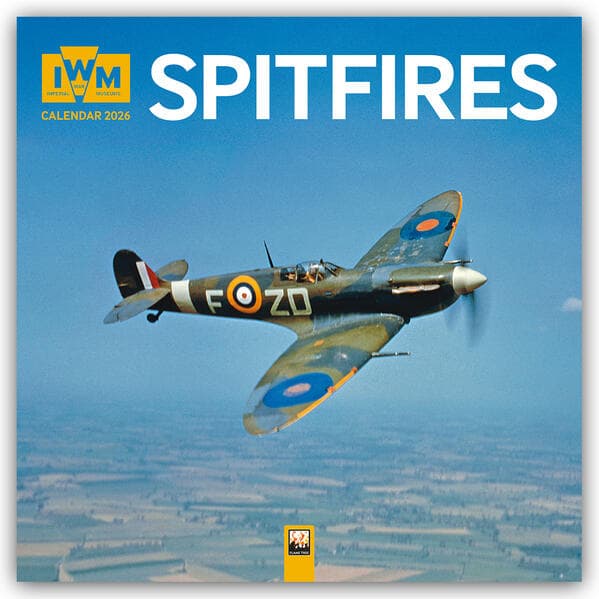 IWM - Spitfires - Spitfire - Britisches Jagdflugzeug 2026 - Original Flame Tree Publishing-Kalender
