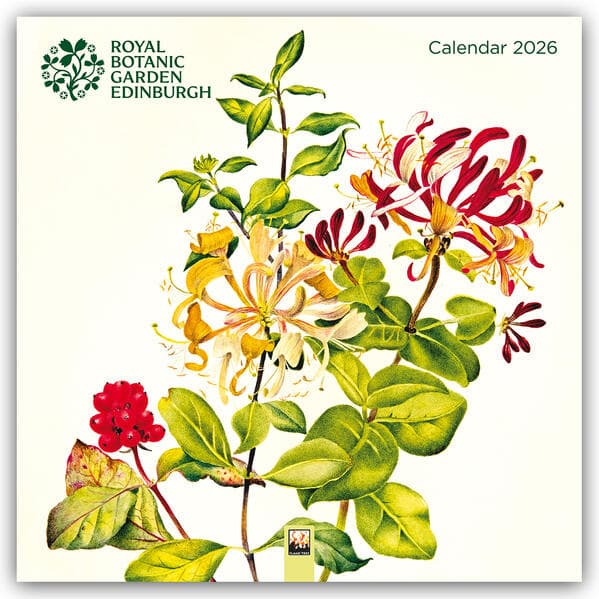 Royal Botanic Garden Edinburgh - Pflanzen 2026 - Original Flame Tree Publishing-Kalender [Kalender]