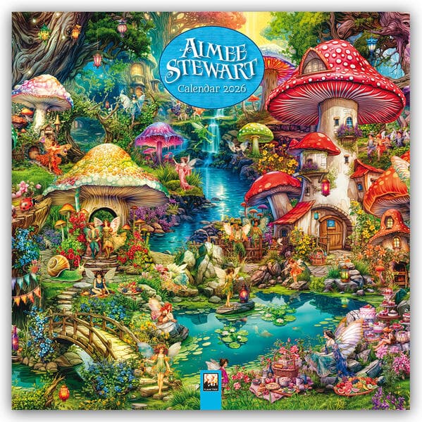 Aimee Stewart 2026 - Original Flame Tree Publishing-Kalender [Kalender]